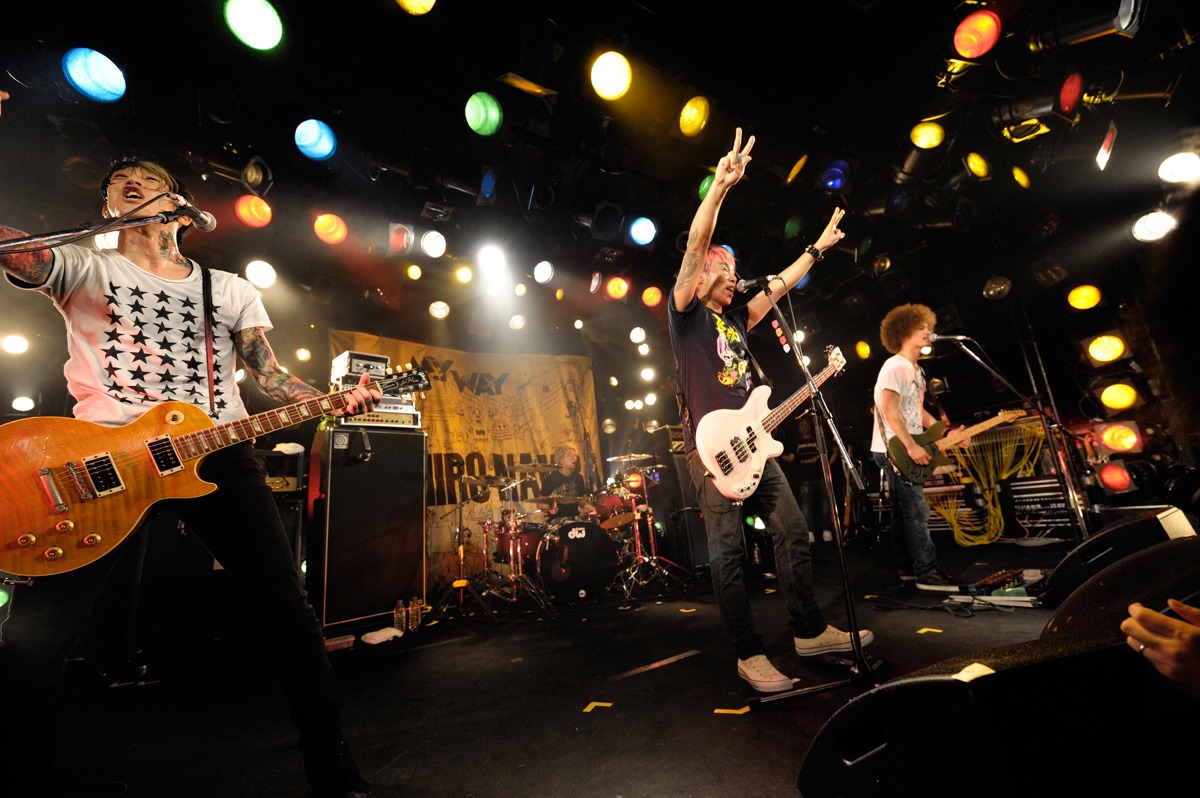 写真は昨日のライブの様子（写真：Terumi Fukano）。