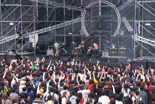 写真は3月5日に台湾で行われたフェスティバル「大港開唱/MEGAPORT MUSIC FESTIVAL｣の模様。