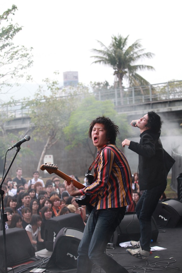 写真は3月5日に台湾で行われたフェスティバル「大港開唱/MEGAPORT MUSIC FESTIVAL｣の模様。