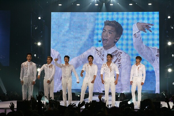 3月5日に国立代々木競技場で行われた「第12回東京ガールズコレクション」での2PM。