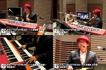 さかいゆうは今回がUstream初挑戦。観客のいないライブに多少戸惑いながらも、とろけるようなシルキーボイスと熱いシャウトを披露した。