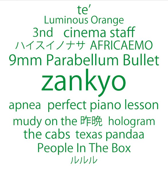 写真はステッカーのデザイン。