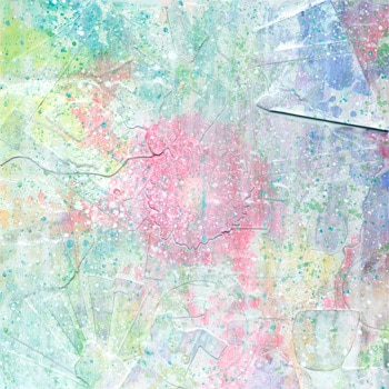 「Untitled」のジャケット（写真）はイラストレーターのOBARYが描き下ろしている。