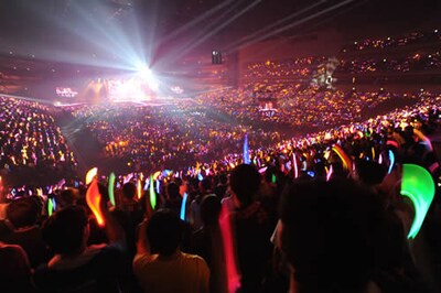 写真は「Animelo Summer Live 2010 -evolution-」会場の様子。