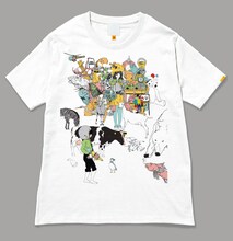 写真は「モーモールルギャバン NO MUSIC, NO LIFE.Tシャツ」。