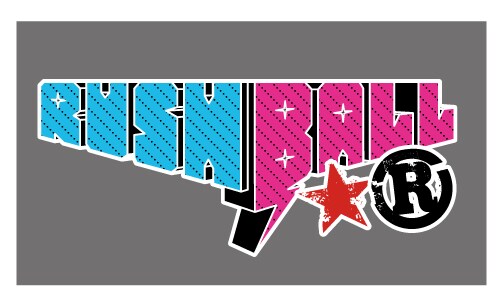 「RUSH BALL☆R」ロゴ