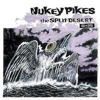 「The SPLIT DESERT」のジャケット（写真）には、水木しげるによるイラストを起用。