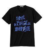 東京スカパラダイスオーケストラモデルの「LOVE & PEACE & PARADISE」Tシャツ。