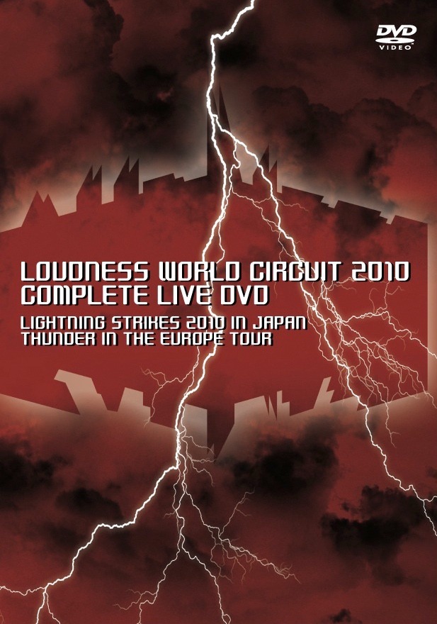 写真は5月25日にリリースされたライブDVD「LOUDNESS WORLD CIRCUIT 2010 COMPLETE LIVE DVD」ジャケット。