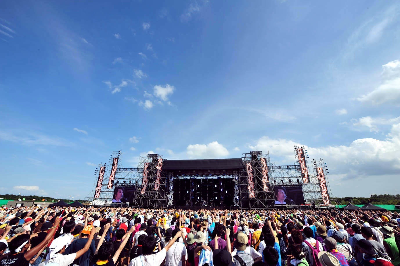 昨年の「RISING SUN ROCK FESTIVAL」の模様（写真：原田直樹）。