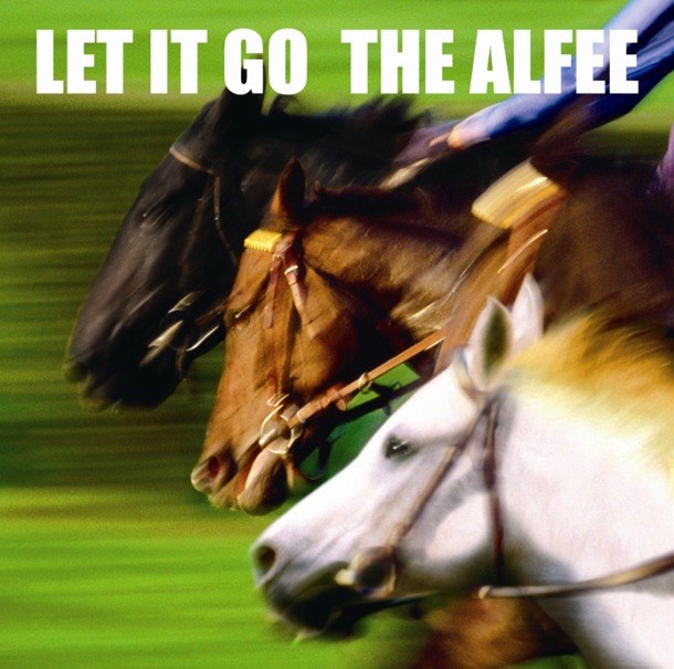 「Let It Go」B仕様ジャケット。カップリングには「WEEKEND SHUFFLE -華やかな週末-（Progressive Rock Arrange）」を収録。