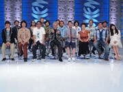 出演者全員によるトーク収録時のオフショット。