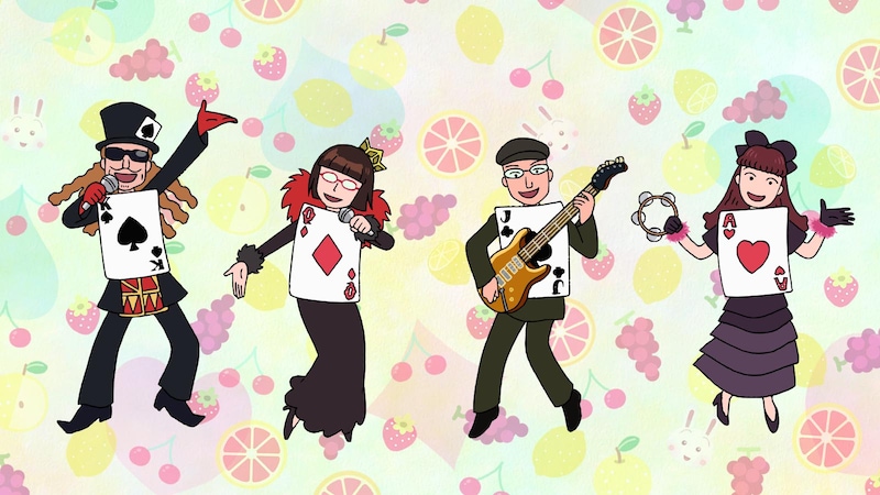 「ちびまる子ちゃん誕生25周年記念 あのお話をもう一度！ よりぬき原作祭」オープニング映像のワンシーン。