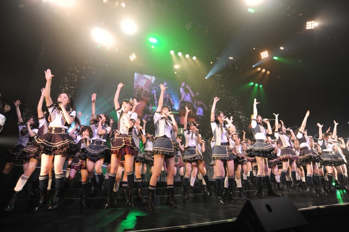 写真は5月2日の「SKE48に、今、できること」赤坂BLITZ公演より。 (C)PYTHAGORAS PROMOTION