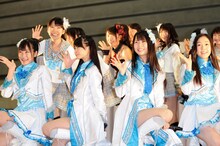 「愛の数」を披露するSKE48チームKII。