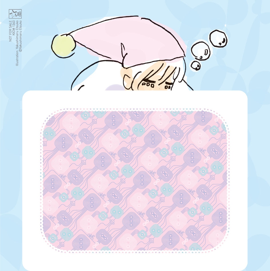 やくしまるえつこ「ルル」特典は全6種類のお布団コースター - 音楽ナタリー