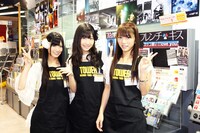 タワーレコード渋谷店訪問時の様子。