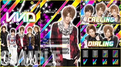 きせかえキット「ViViD Rainbow Edition」サンプル画像