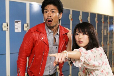 ドラマの主演を務める松本利夫（MATSU from EXILE/写真左）とヒロインの福田麻由子（右）。