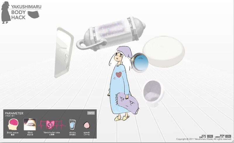 「YAKUSHIMARU BODY HACK」画面イメージ