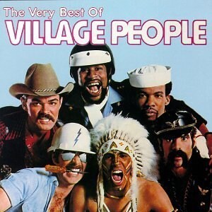 写真は1998年にリリースされたVILLAGE PEOPLEのベストアルバム「The Very Best of Village People」ジャケット。