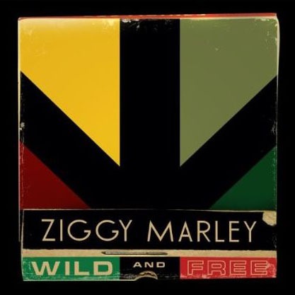 写真はジギー・マーリーの最新アルバム「Wild and Free」のジャケット。