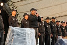 この日のイベントの警備は、AKB48の弟グループ・OJS48が担当。