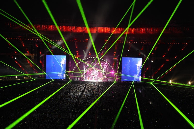 L'Arc-en-Ciel「20th L'Anniversary Live」5月29日公演の模様。