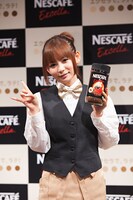 「ずっとコーヒーへの憧れがあったので、今日は人生の新たな1ページになりました」とイベント参加の喜びを語ったしょこたん。