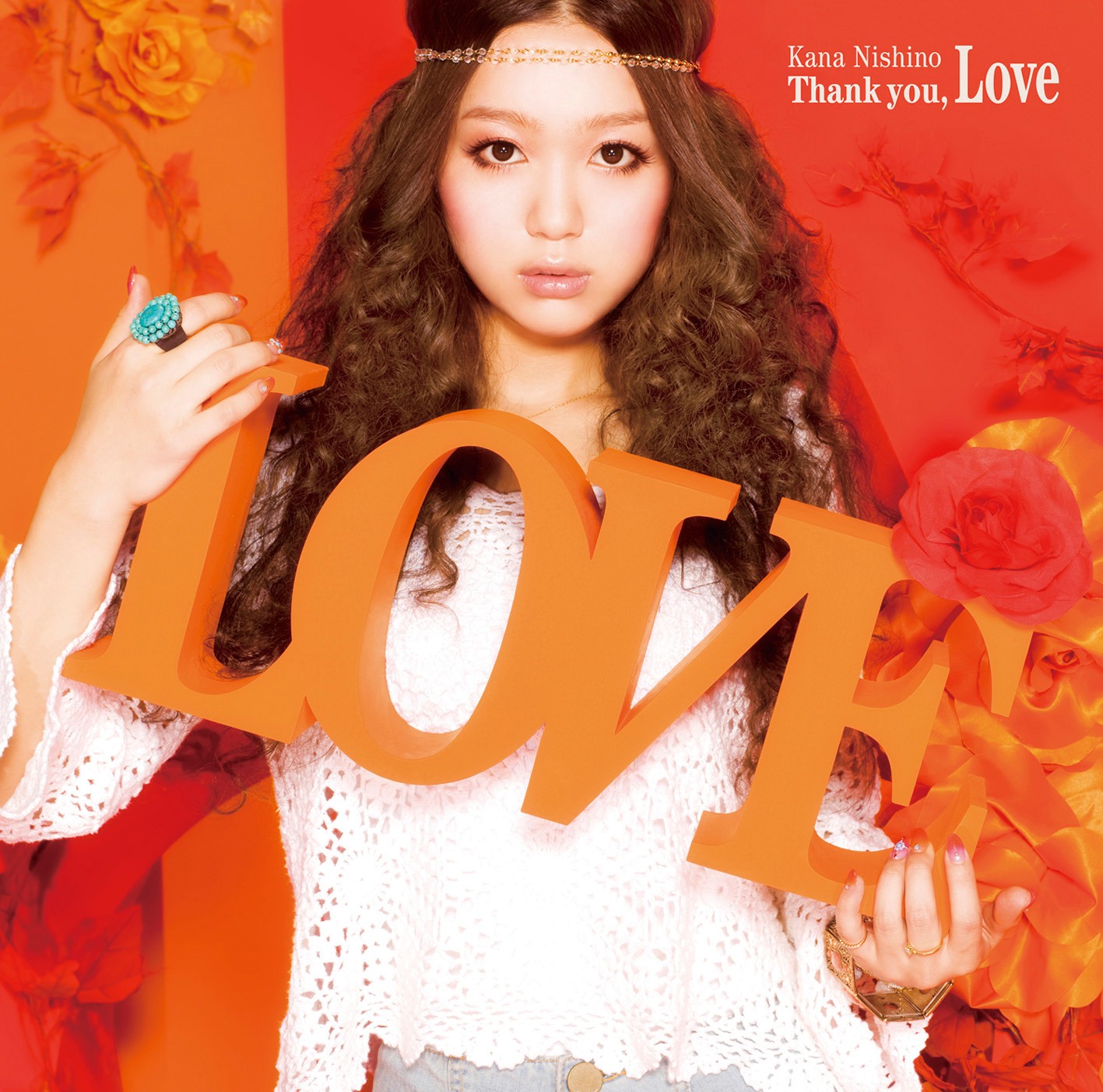 アルバム「Thank you, Love」初回限定盤ジャケット