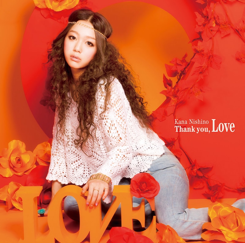 アルバム「Thank you, Love」通常盤ジャケット
