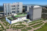 写真はお台場の複合施設・ダイバーシティ東京のイメージ。Zepp DiverCityは写真手前の白い低層建築物に入居する。