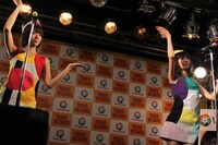 バニラビーンズのライブシーン。