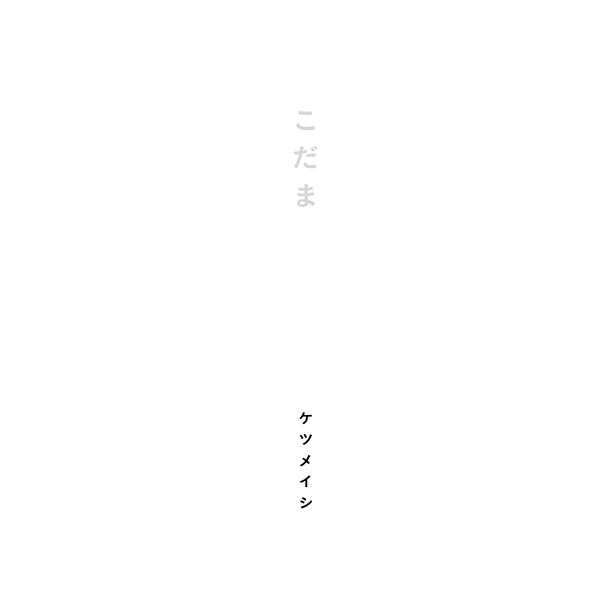シングル「こだま」ジャケット