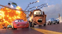 映画「カーズ2」のワンシーン。(C)Disney/Pixar