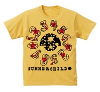 ツアーオフィシャルグッズTシャツ（バナナ）のイメージ写真。