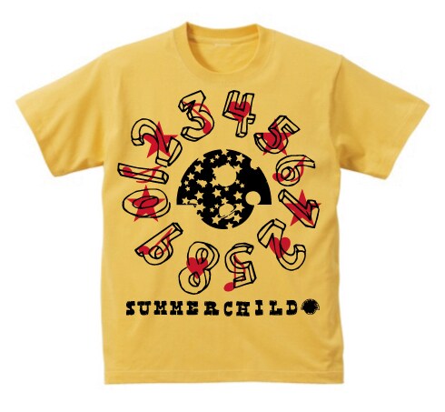 ツアーオフィシャルグッズTシャツ（バナナ）のイメージ写真。