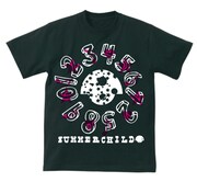 ツアーオフィシャルグッズTシャツ（ブラック）のイメージ写真。