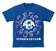 ツアーオフィシャルグッズTシャツ（ブルー）のイメージ写真。