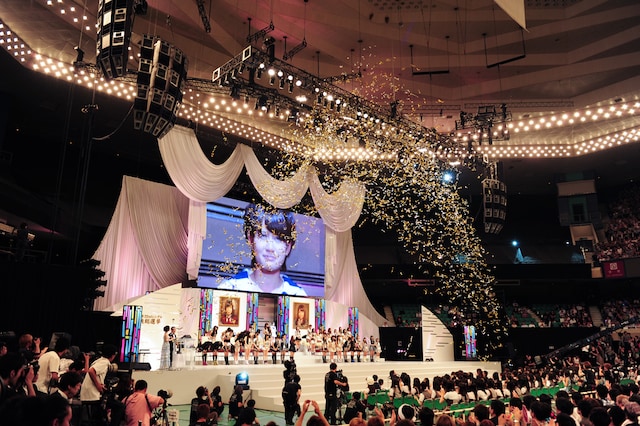 1位から40位までの総投票数は108万1332票という、膨大な数となった。