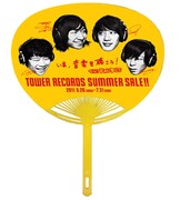 THE BAWDIESのキャンペーンうちわ。