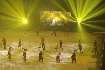 「フィギュアスケート金沢 Fantasy on Ice 2011」の様子。