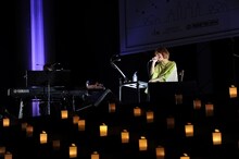 Salyuのパフォーマンスの模様。