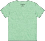 「TOMOE」ツアーTシャツの裏デザイン。