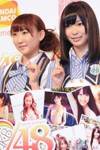 仁藤萌乃（写真左）、指原莉乃（写真右）