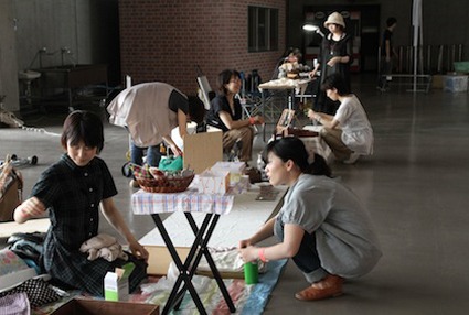 写真は「ぐるぐる回る2010」の様子。