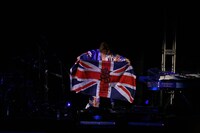 X JAPANヨーロッパツアー初日公演の様子。