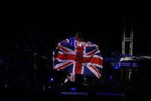 X JAPANヨーロッパツアー初日公演の様子。