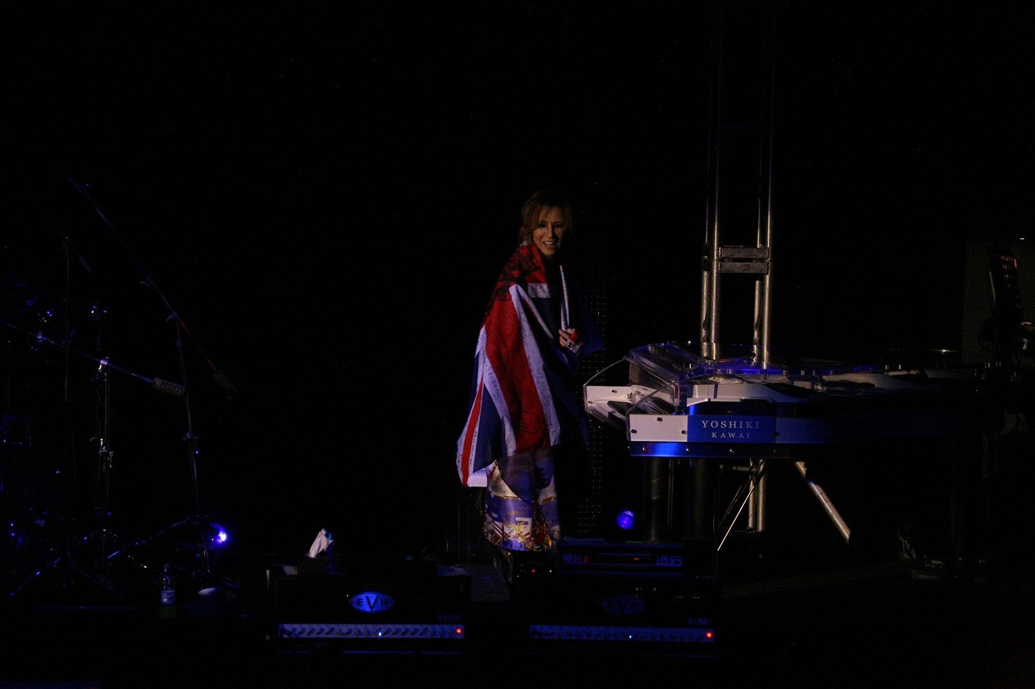 X JAPANヨーロッパツアー初日公演の様子。