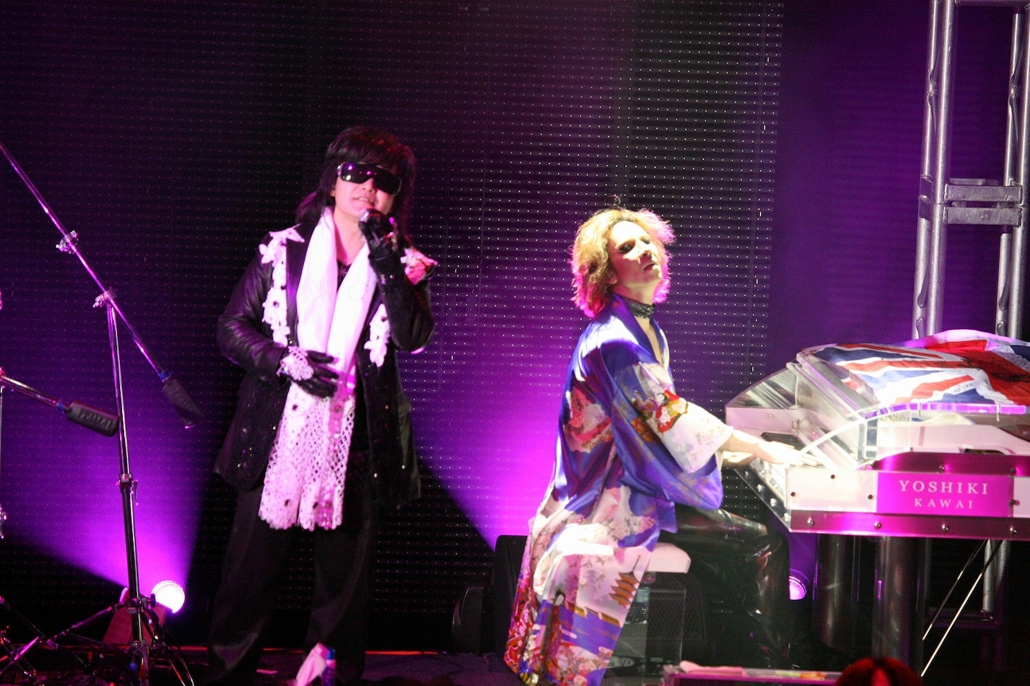 X JAPANヨーロッパツアー初日公演の様子。